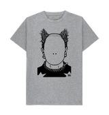 Athletic Grey Printed T-shirt