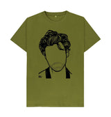 Moss Green Harry Styles 'One Direction' T-Shirt