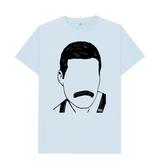 Sky Blue Printed T-shirt