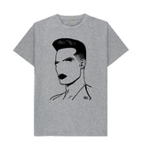 Athletic Grey Grace Jones T-Shirt