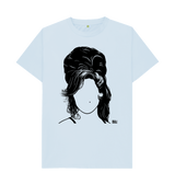 Sky Blue Printed T-shirt