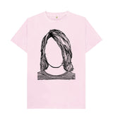 Pink Kurt Cobain 'Nirvana' T-Shirt