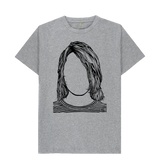 Athletic Grey Printed T-shirt