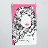 Dolly Parton Tea Towel