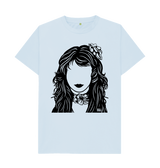 Sky Blue Printed T-shirt