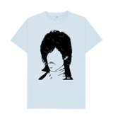 Sky Blue Printed T-shirt