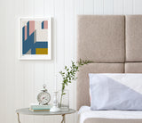 'Architecture 2' Art Print in Mustard