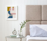 'Architecture 3' Art Print in Mustard