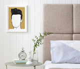 Wall Art ideas: Economical Screen Prints, Morrissey in Bronze