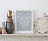 Wild Wood Art Print, Modern Print Designs for the Home