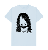 Sky Blue Printed T-shirt