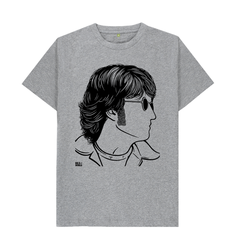 Athletic Grey Printed T-shirt