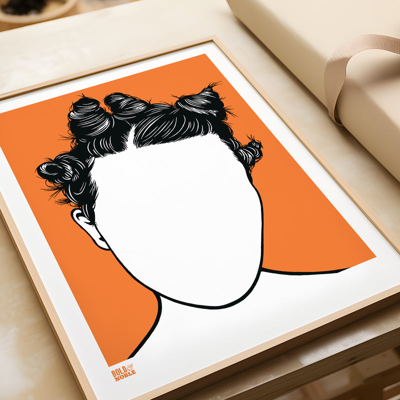 'Bjork' Musician Art Print