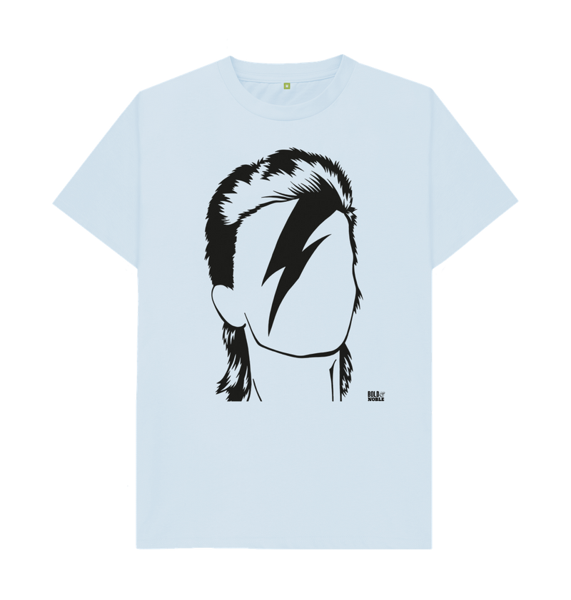 Sky Blue Printed T-shirt