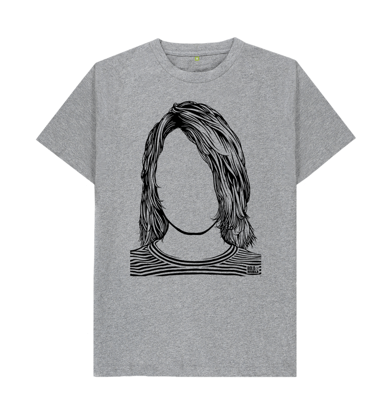 Athletic Grey Printed T-shirt