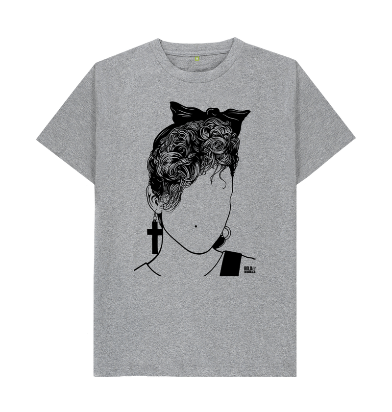 Athletic Grey Printed T-shirt