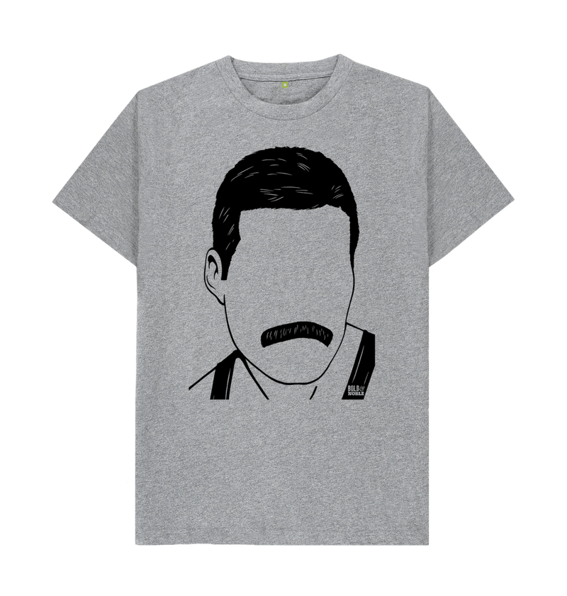 Athletic Grey Printed T-shirt