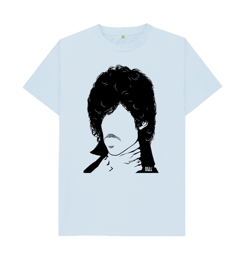 Sky Blue Printed T-shirt